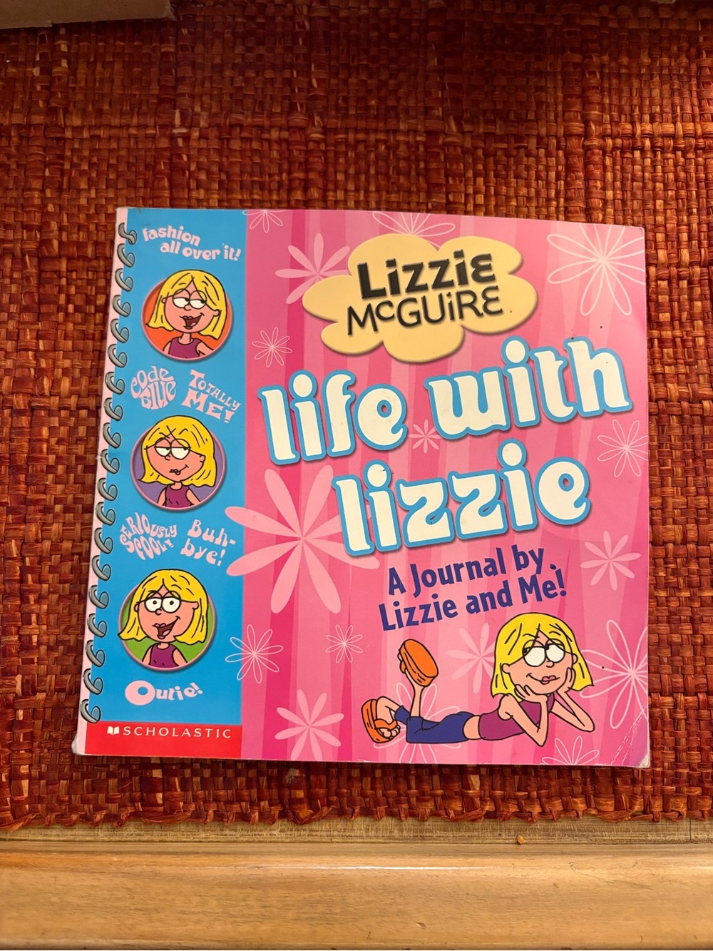 Life with Lizzie; Pink Y2K Lizzie McGuire journal